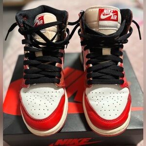 Retro OG spider-man edition: out of stock Nike Air Red and White High-Tops